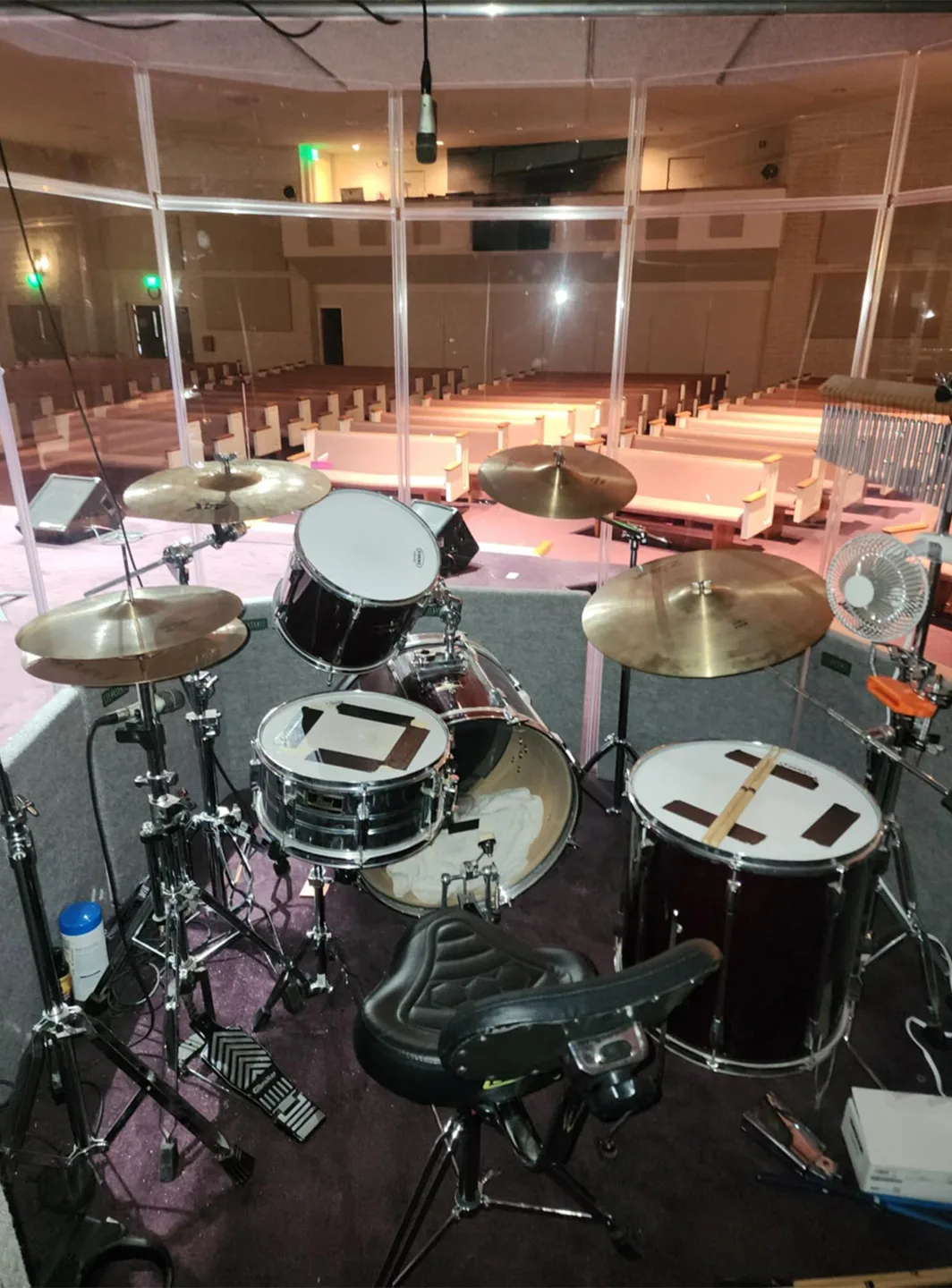 (SOLD) Pearl Export Series 3-Piece Drum Kit – Used, Excellent Condition - Image 2